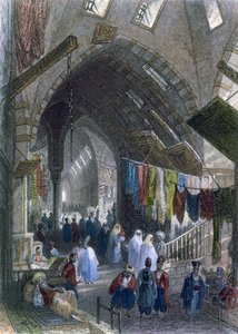 Tchartchi में एक दृश्य, c.1850 द्वारा विलियम हेनरी बार्टलेट