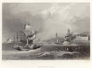 Gravesend द्वारा विलियम हेनरी बार्टलेट