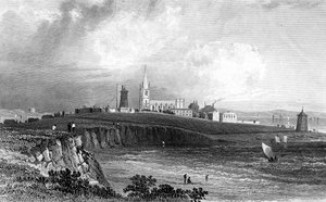 हेनरी एडलार्ड द्वारा उत्कीर्ण हार्वेस्ट, एसेक्स, c.1832 द्वारा विलियम हेनरी बार्टलेट
