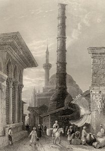 ट्चर्नबर्ले टैश, कांस्टेंटिनोपल, इस्तांबुल, तुर्की, जे कार्टर द्वारा उकेरा गया द्वारा विलियम हेनरी बार्टलेट