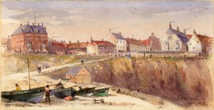 Cullercoats (कागज पर बॉडीकलर और वॉटर कलर)