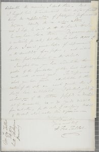 विलियम हेनरी फॉक्स टैलबोट से जेम्स डेविड फोर्ब्स, 1839 तक हस्ताक्षरित पत्र द्वारा विलियम हेनरी फॉक्स टैलबोट