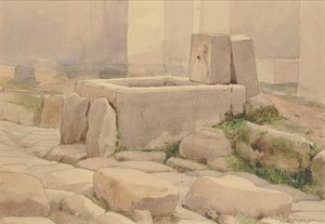 पोम्पियन फाउंटेन और हॉर्स ट्रफ, 1880।
