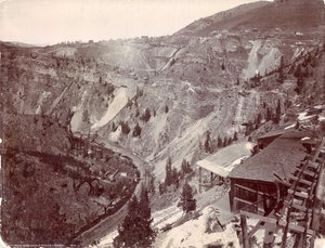 गिलमैन और ईगल नदी घाटी, c.1880-90 द्वारा विलियम हेनरी जैक्सन