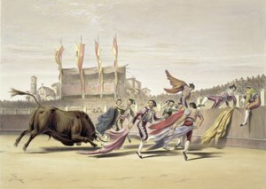 चुलोस प्लेइंग द बुल, 1865