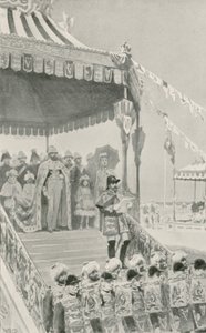 दिल्ली में महारानी को भारत की महारानी घोषित किया गया द्वारा विलियम हेनरी मार्गेसन