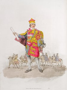 हेराल्ड, ald कॉस्ट्यूम ऑफ़ ग्रेट ब्रिटेन ’, विलियम मिलर द्वारा प्रकाशित, 1805 द्वारा विलियम हेनरी Pyne