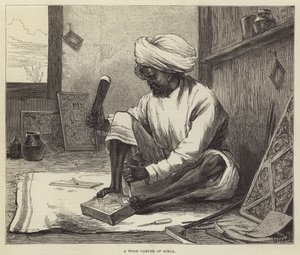 शिमला की एक लकड़ी का कलेवर