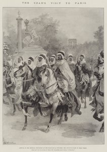 Czar की पेरिस यात्रा