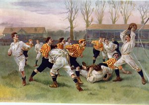 फुटबॉल मैच, 1890