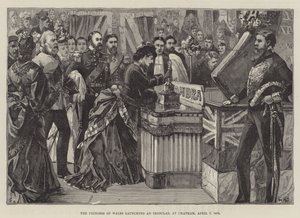 वेल्स की राजकुमारी ने चाथम में 7 अप्रैल 1875 को आयरनक्लाड शुरू किया