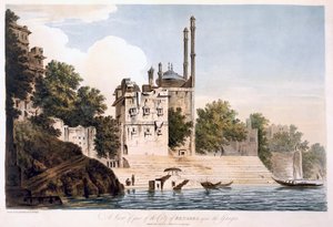 गंगा पर बनारस, 1787 (जलीय)