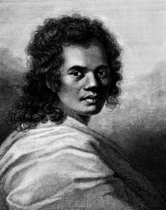 Omai, J.Caldwall द्वारा उत्कीर्ण, 1777 द्वारा विलियम होजेस