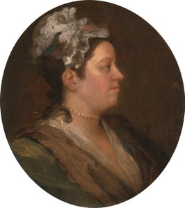 मैरी होगार्थ (1699-1741), c.1740 (पूर्व-वार्तालाप) (देखें 174877) द्वारा विलियम होगार्थ
