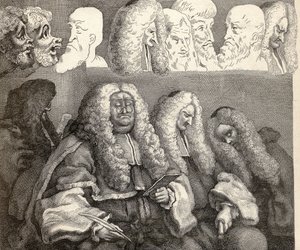 बेंच, &39;द वर्क्स ऑफ विलियम होगर्थ&39; से, 1833 में प्रकाशित हुई द्वारा विलियम होगार्थ