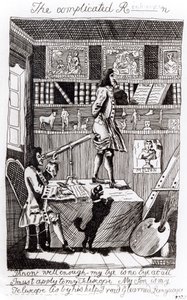 जटिल रिचर्डसन, 1724 द्वारा विलियम होगार्थ