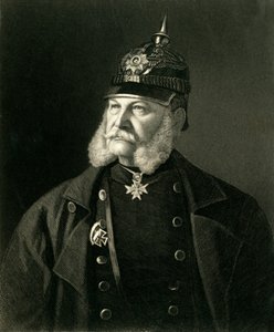 विलियम I, प्रशिया के राजा और जर्मनी के सम्राट, c1872।