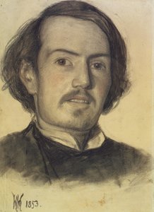 वाल्टर हॉवेल डेवेलर का पोर्ट्रेट, 1853 द्वारा विलियम होल्मन हंट