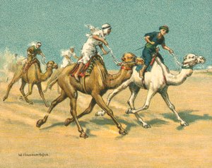 दौड़ ऐतिहासिक और आधुनिक, ऊंट दौड़ (क्रोमोलिथो)