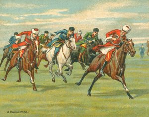 दौड़ ऐतिहासिक और आधुनिक, Cossack घुड़दौड़ (क्रोमोलिथो)