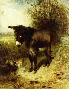 ए ब्राउन स्टडी, 1853 द्वारा विलियम हगिंस