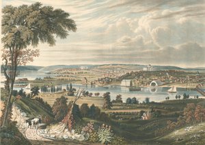वाशिंगटन शहर: फ्रॉम द नेवी यार्ड्स, 1834 में प्रकाशित।