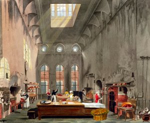 किचन, सेंट जेम्स पैलेस, लंदन, 1819