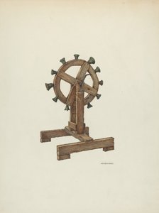 व्हील पर वेदी की झंकार, c. 1941.