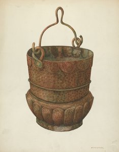 हैमरेड-कॉपर बकेट, 1938। द्वारा विलियम कीकहोफेल