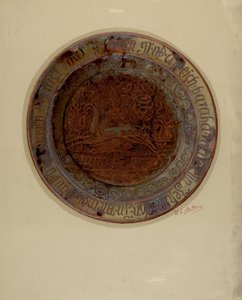 पा. जर्मन डिश, सी. 1937. द्वारा विलियम एल एंट्रीम