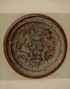 पा. जर्मन प्लेट, सी. 1937. द्वारा विलियम एल एंट्रीम