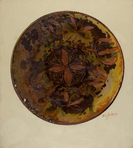पा. जर्मन प्लेट, सी. 1937. द्वारा विलियम एल एंट्रीम