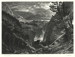 लॉर्ड बायरन के चाइल्ड हेरोल्ड, कैंटो III, स्टांजा 96 (उत्कीर्णन) द्वारा विलियम लीटन लीच