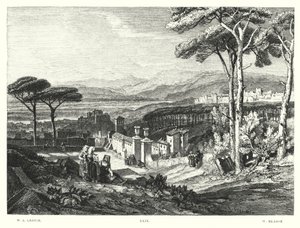 लॉर्ड बायरन के चाइल्ड हेरोल्ड, कैंटो IV, स्टांजा 174 (उत्कीर्णन) द्वारा विलियम लीटन लीच