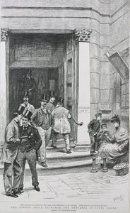 कैपेल कोर्ट में स्टॉक एक्सचेंज प्रवेश, 1891
