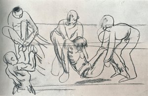 सर विलियम ओर्पेन द्वारा स्केच, c1914 1932 द्वारा विलियम न्यूएनहैम मोंटेग ऑरपेन