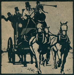 द फोर-इन-हैंड, c1898, 1935। द्वारा विलियम निकोलसन