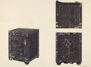 बैंक ऑफ इंडस्ट्री, सी. 1938. द्वारा विलियम ओ. फ्लेचर