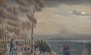 बाथिंग पार्टी, 1870 के दशक।