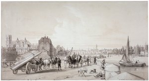 मिलबैंक, वेस्टमिंस्टर, लंदन, 1841 द्वारा विलियम पैरट