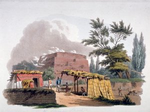 स्लोएन स्ट्रीट, चेल्सी, लंदन, 1812 के पास ईंट भट्ठा