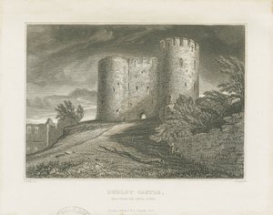 डुडले कैसल - द कीप: एनग्रेविंग, एनडी [c1828]