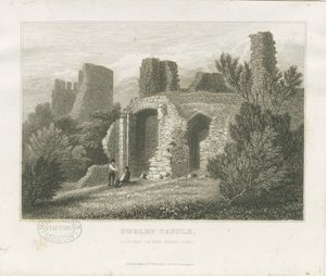 डुडले कैसल - द कीप: एनग्रेविंग, एनडी [c1831] (प्रिंट) द्वारा विलियम रेडक्लिफ़