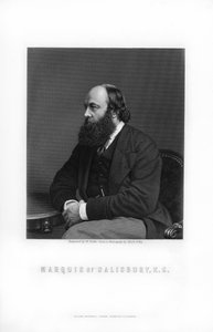 रॉबर्ट गस्कॉय-सेसिल, ब्रिटिश राजनेता और प्रधान मंत्री, 1893 के सैलिसबरी के तीसरे मार्केस।