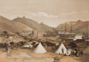 Balaclava। समुद्र पर देखें, 1855 द्वारा विलियम क्रीमिया सिम्पसन