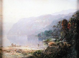 लैंडस्केप (कैनवास पर तेल)