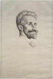 रॉबर्ट बोंटीन कनिंघम ग्राहम, 1898। द्वारा विलियम स्ट्रैंड