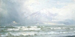सर्दियों में विसुवियस द्वारा विलियम ट्रॉस्ट रिचर्ड्स
