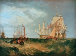 Spithead: बोट्स क्रू ने एक एंकर को ठीक किया द्वारा जोसेफ मैलॉर्ड विलियम टर्नर