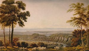 चेन्स्टोव के पास, वाइंडड क्लिफ से देखें - सुबह, c1820, 1938 द्वारा जोसेफ मैलॉर्ड विलियम टर्नर